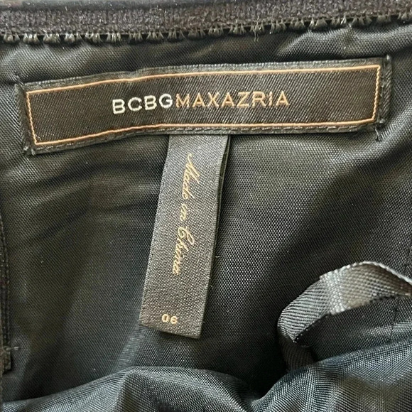 BCBGmaxazria strapless mini dress size 6 - Picture 8 of 9